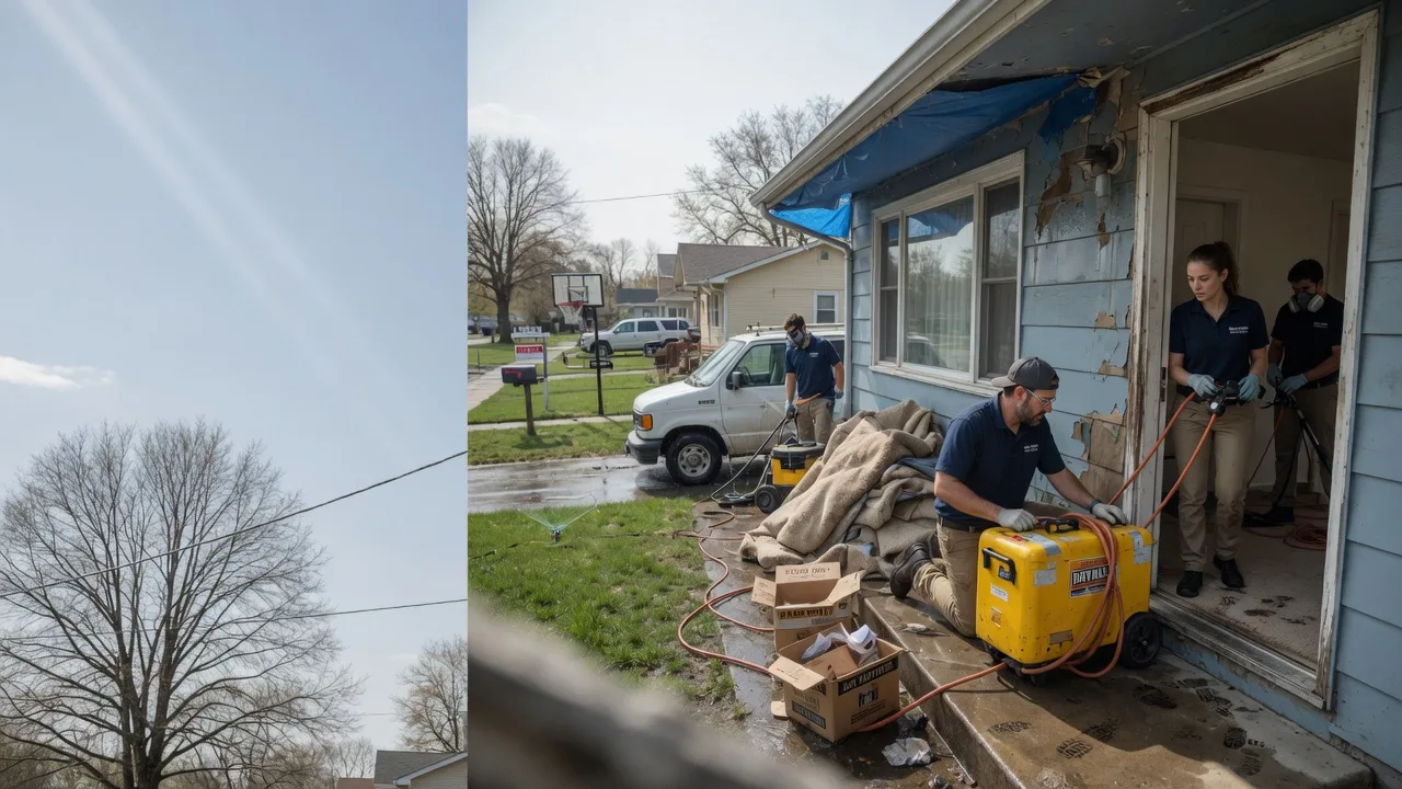Basement Flood Cleanup in Sawyer, OK near me